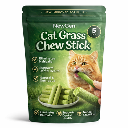 NewGen Cat Grass Chew Stick