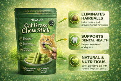 NewGen Cat Grass Chew Stick