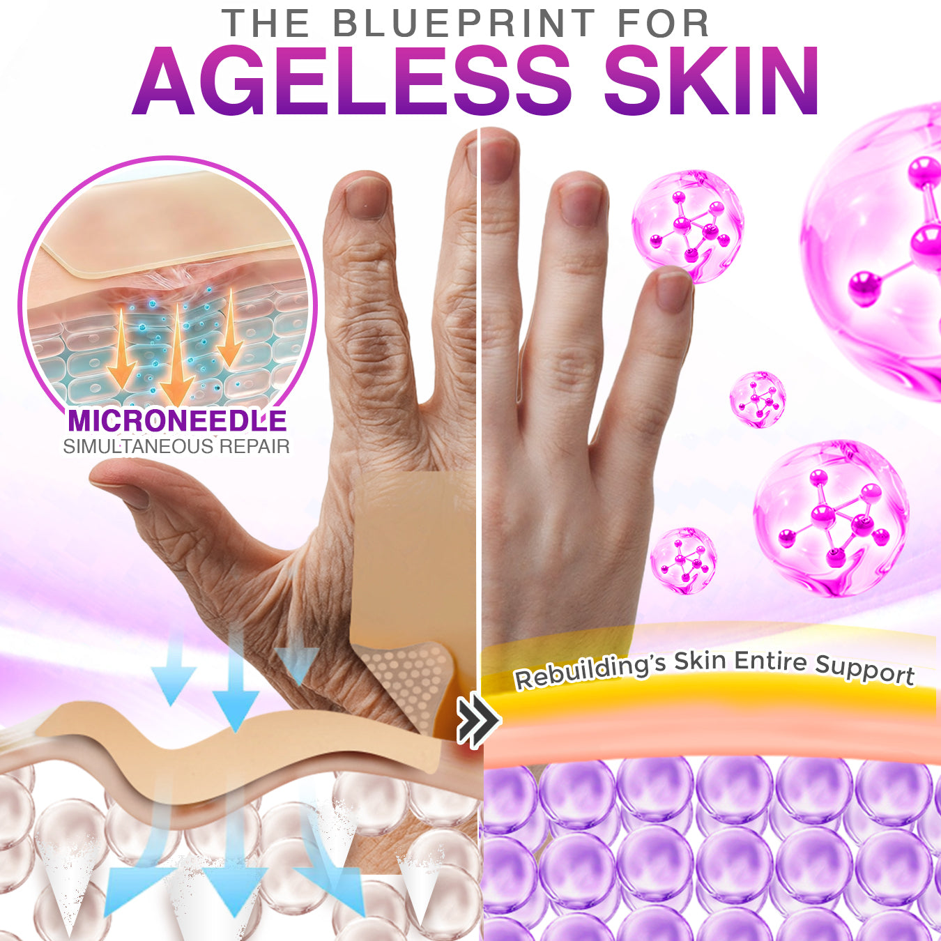 KLENIMORETM 3-in-1 Microneedle Anti-Aging Patch