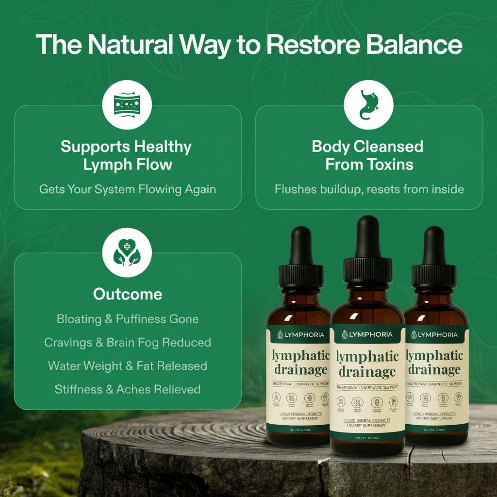Lymphoria Nature's Sunrise Lymphatic Drainage Supplement